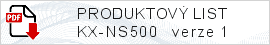 Datasheet KX-NS500 v1
